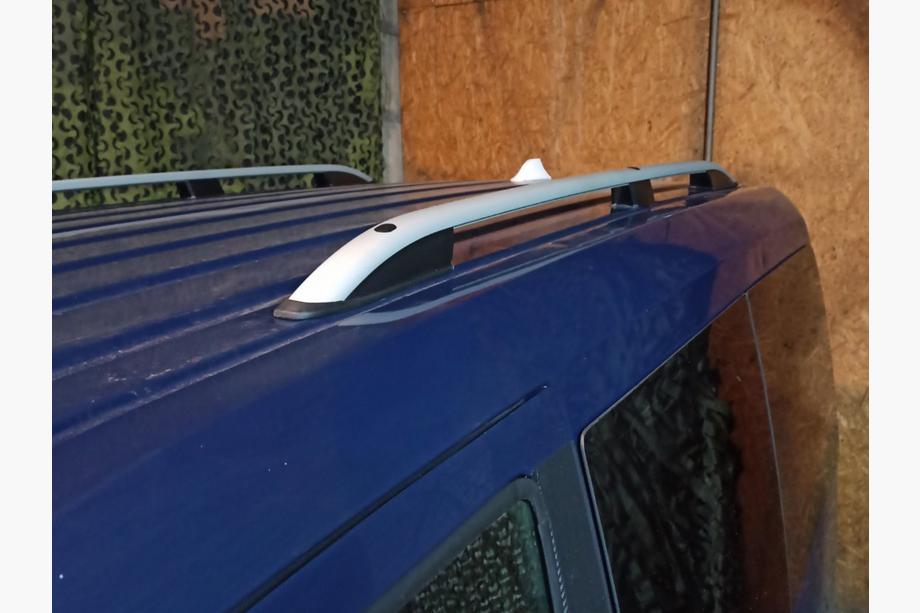 Ford Connect 2002–2006 Roof Rails CROWN (matte grey) Maxi Base Photo 5