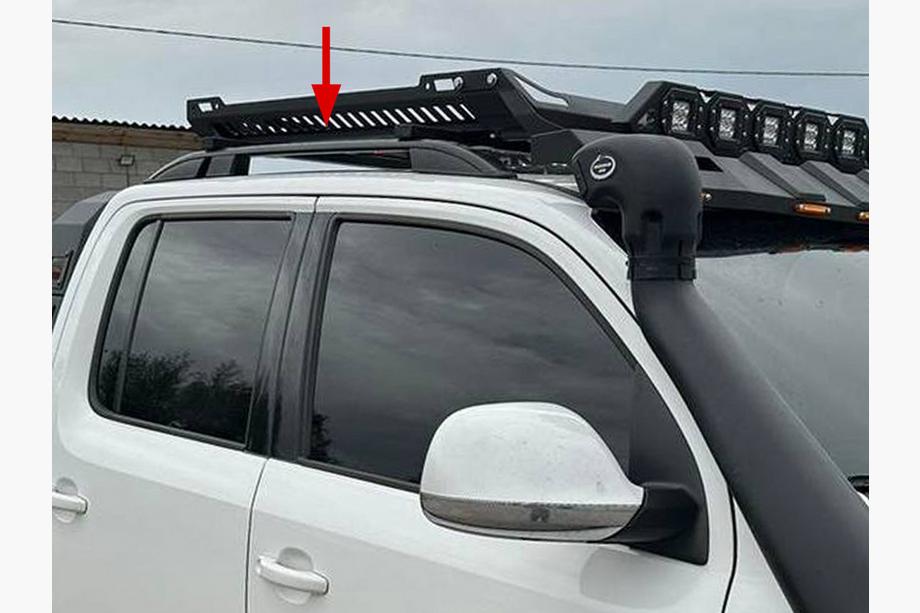 Volkswagen Amarok 2010-2022 Roof Rails Skyport BLACK Image