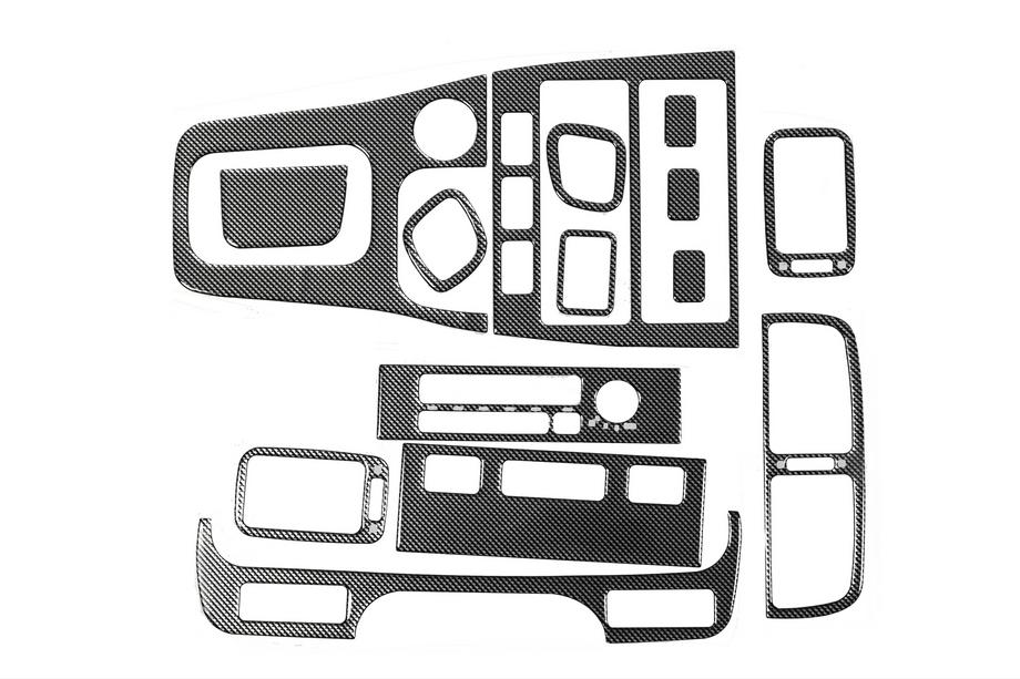 Nissan Maxima 1995–2000 Dashboard Trim Covers Carbon Photo 3