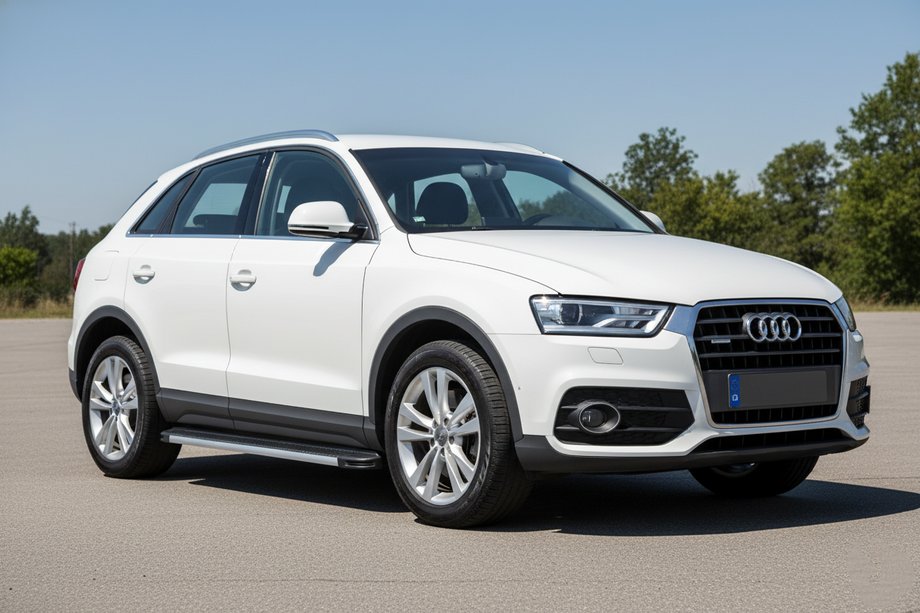 Audi Q3 2011-2019 Side Steps Maya V1 (2 pcs, Aluminum) Image