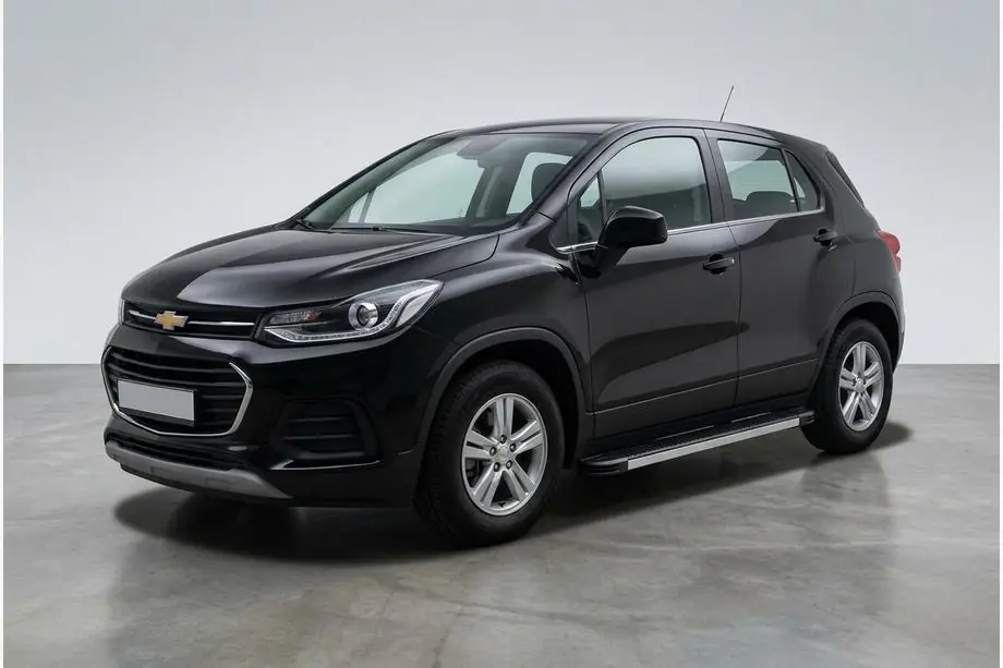 Chevrolet Trax 2012-2023 Side Steps Maya V1 (2 pcs, Aluminum) Image
