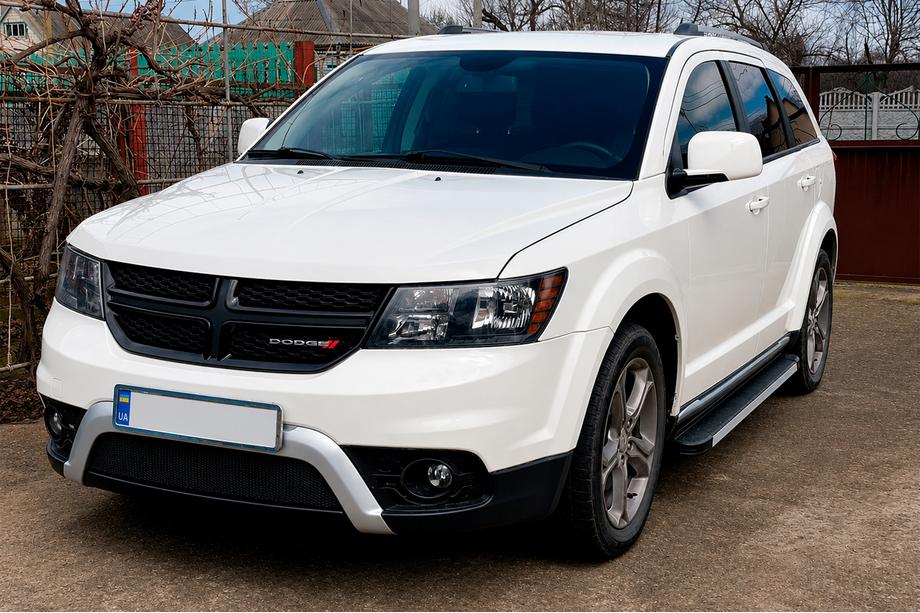 Dodge Journey 2008-2020 Side Steps Maya V1 (2 pcs, Aluminum) Photo 2