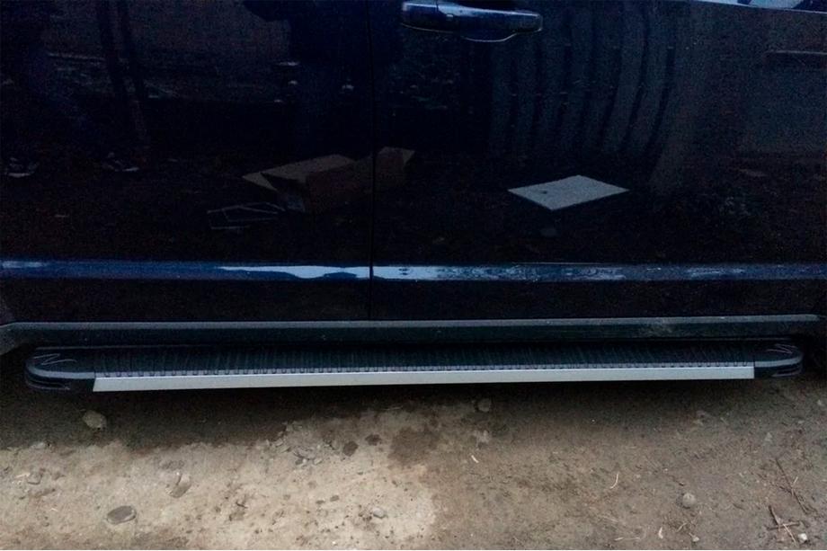 Fiat Freemont 2011-2016 Side Steps Maya V1 (2 pcs, Aluminum) Photo 4