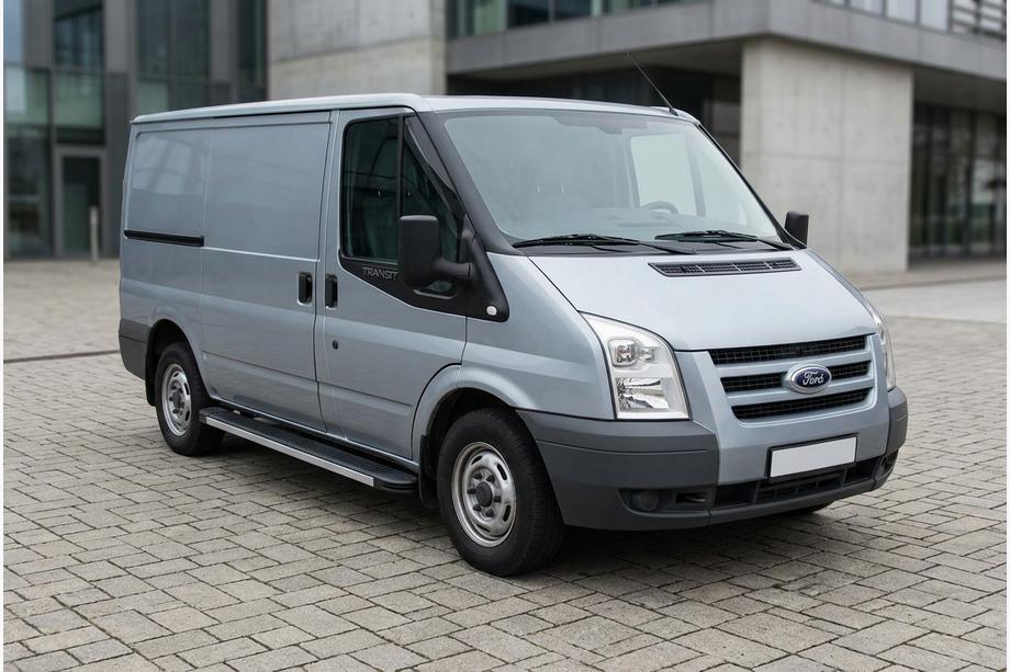 Ford Transit 2000–2014 Side Steps Maya (2 pcs, Aluminum) Image