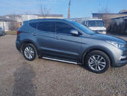 Hyundai Santa Fe 3 2012-2018 Side Steps Maya V1 (2 pcs, Aluminum) photo 2