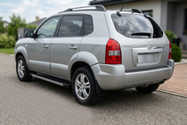 Hyundai Tucson JM 2004- Side Steps Maya V1 (2 pcs, Aluminum) photo 1