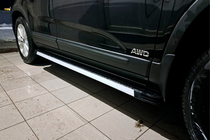 Kia Sorento II XM 2009-2014 Side Steps Maya V1 (2 pcs, Aluminum) 2013-2016 photo 1