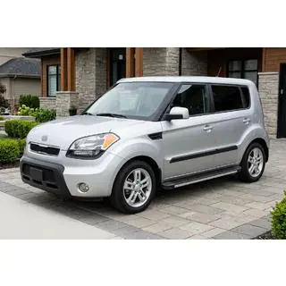 Side Steps Maya V1 (2 pcs, Aluminum) Kia Soul I 2008-2013 photo 1