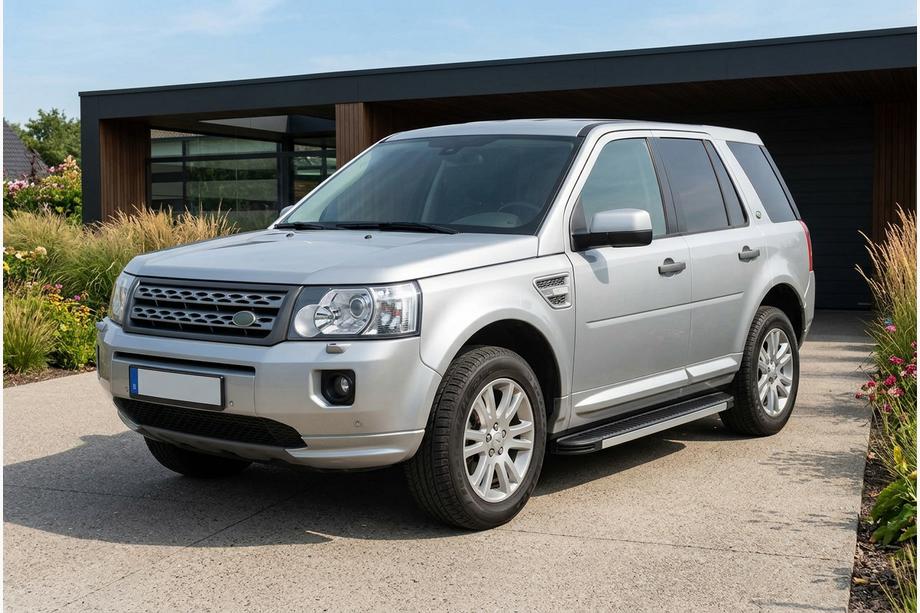 Land Rover Freelander II 2006–2014 Side Steps Maya V1 (2 pcs, Aluminum) Image