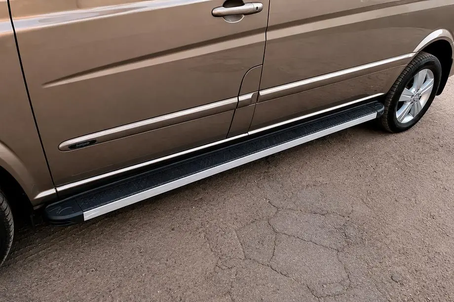 Mercedes Viano 2004-2014 Side Steps Maya V1 (2 pcs, Aluminum) Photo 2