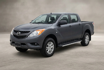 Mazda BT-50 2012- Side Steps Maya V1 (2 pcs, Aluminum) photo 1