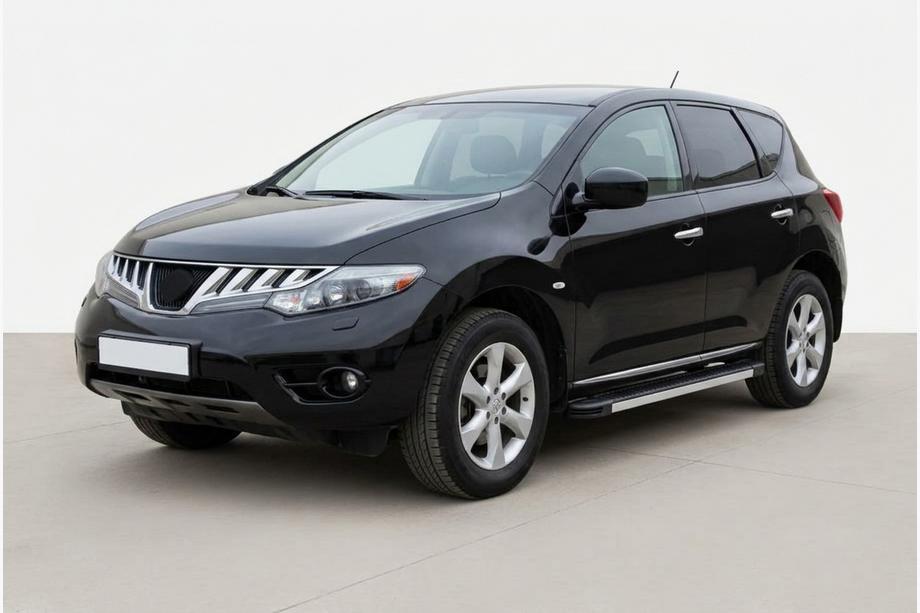 Nissan Murano 2008-2014 Side Steps Maya V1 (2 pcs, Aluminum) Image