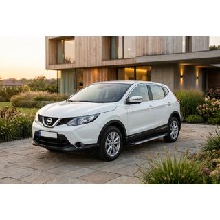 Side Steps Maya V1 (2 pcs, Aluminum) Nissan Qashqai 2014-2021 photo 2