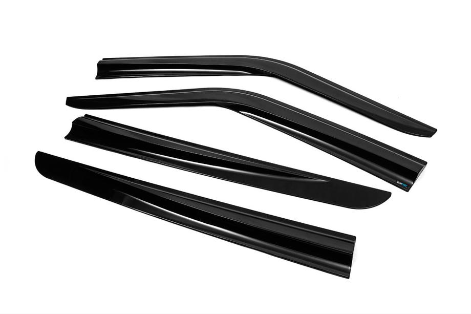Opel Combo 2012-2018 Window Deflectors (4 pcs, Sunplex Sport) Photo 3