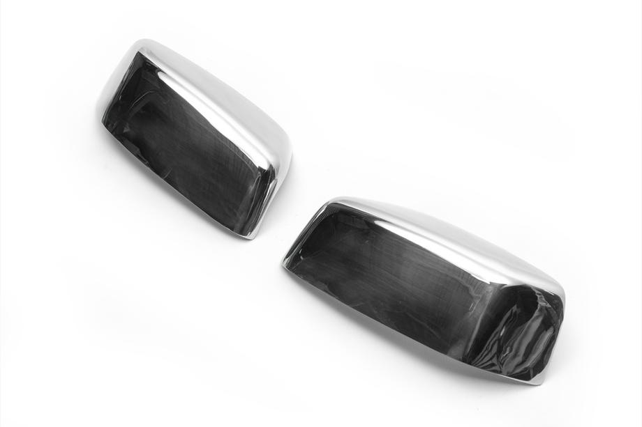 Dodge Nitro 2006-2011 Mirror Covers (2 pcs, Stainless Steel) Photo 5