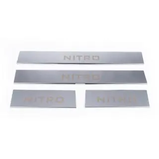 Carmos door sill covers for upper part (stainless steel) photo 4
