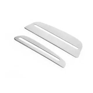Chrome seat trim covers (stainless steel) photo 4