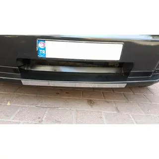 Front bumper chrome protector (stainless steel) photo 4