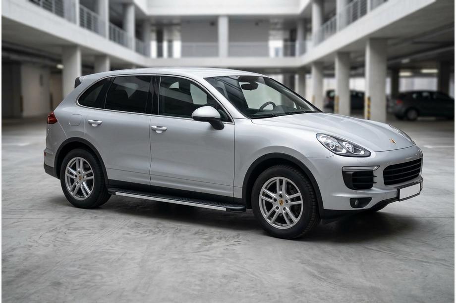 Porsche Cayenne 2010-2017 Side Steps Maya V1 (2 pcs, Aluminum) Image