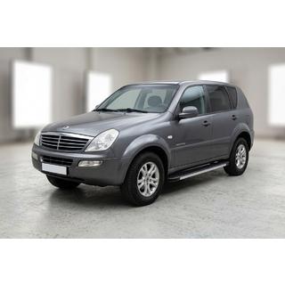 Side Steps Maya V1 (2 pcs, Aluminum) SsangYong Rexton I 2001-2017 photo 1