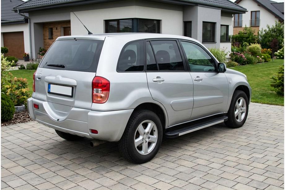 Toyota Rav 4 2001-2005 Side Steps Maya V1 (2 pcs, Aluminum) Image
