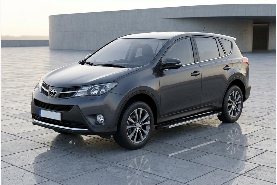 Toyota Rav 4 2013-2018 Side Steps Maya V1 (2 pcs, Aluminum) Photo 1