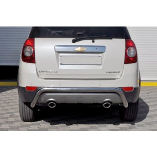 Rear Bar AK007 (Stainless Steel) Chevrolet Captiva 2006-2019 photo 1