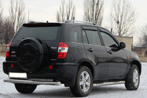 Chery Tiggo 1 2005-2016 Rear Bar Stainless Steel d60 photo 3