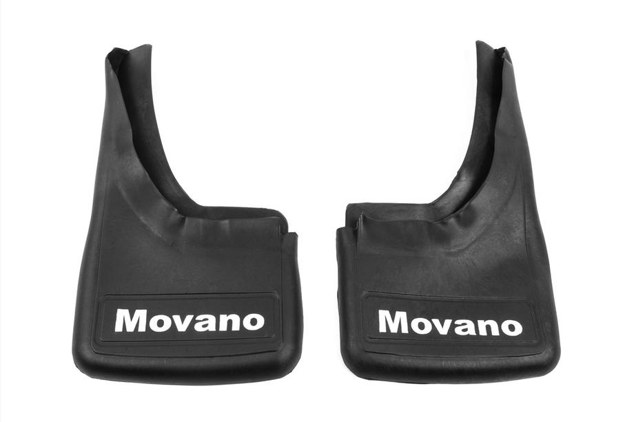 Opel Movano 2010-2021 Premium Custom Fit Mud Flaps with Grooves (2 pcs, Rubber) Photo 2