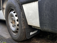 Renault Master 1998-2010 Premium Mud Flaps straight (2 pcs, rubber) photo 1