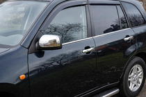 Chery Tiggo 1 2005-2016 Chrome Mirror Covers (2 pcs) photo 1
