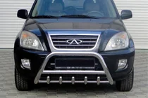 Chery Tiggo 1 2005-2016 Bull Bar WT003 (Stainless Steel) photo 1
