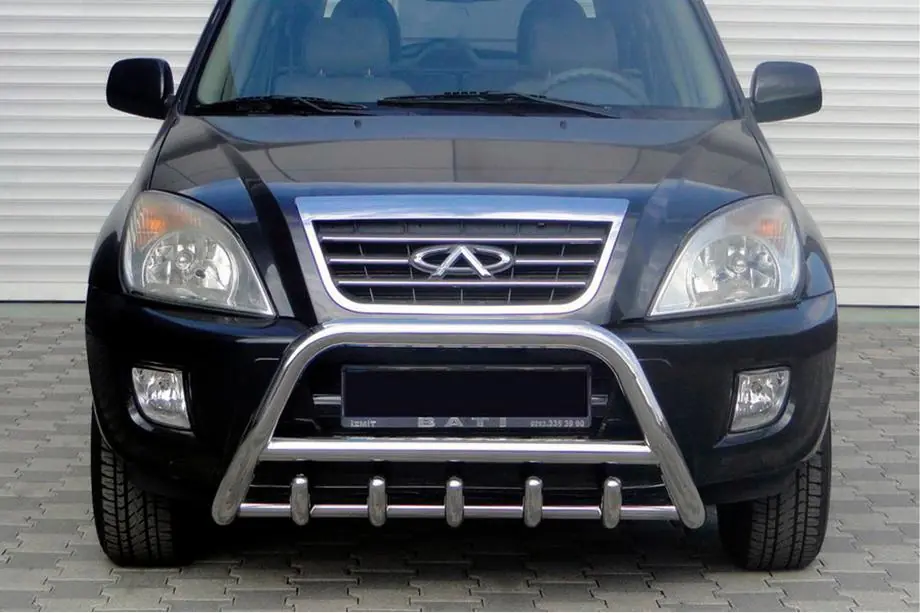 Chery Tiggo 1 2005-2016 Bull Bar WT003 (Stainless Steel) Image