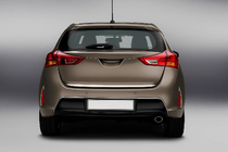 Toyota Auris 2012-2018 Trunk trim stainless steel photo 1
