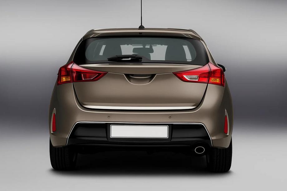 Toyota Auris 2012-2018 Trunk trim stainless steel Image