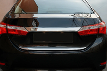 Toyota Corolla 2013-2019 Trunk trim stainless steel photo 1