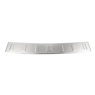Rear bumper protector stainless steel photo 2