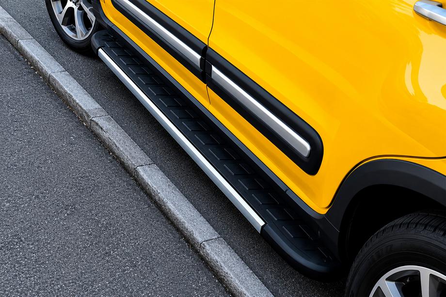 Fiat 500X 2014-2024 Side Steps Duru (2 pcs, Aluminum) Image