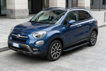 Fiat 500X 2014-2024 Side Steps Bosphorus Black (2 pcs, Aluminum) photo 1