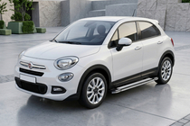 Fiat 500X 2014-2024 Side Steps Rainbow (2 pcs, Aluminum) photo 1