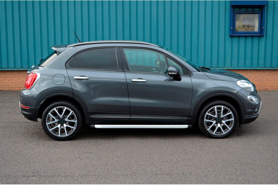 Fiat 500X 2014-2024 Side Steps Fullmond (2 pcs, Aluminum) Photo 4