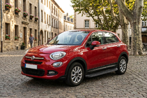 Fiat 500X 2014-2024 Side Steps Tayga Black (2 pcs, Aluminum) photo 1