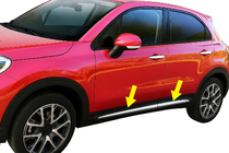 Fiat 500X 2014-2024 Door Mouldings Chrome (4 pcs) photo 7