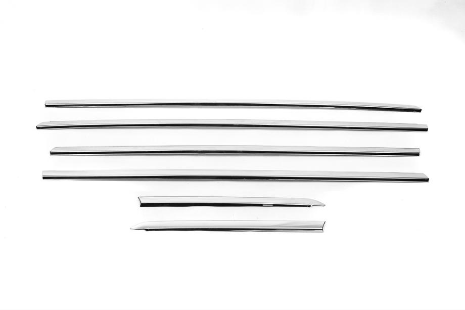 Fiat Tipo 2016- Chrome Lower Window Trim (Stainless Steel) Photo 2