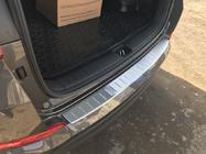 Hyundai Tucson TL 2016-2021 Rear bumper protector OmsaLine 2016-2018 stainless steel photo 2