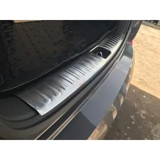 Rear Bumper Protector OmsaLine (Stainless Steel) Hyundai Tucson TL 2016-2021 photo 2