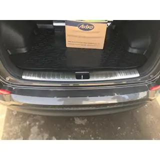 Rear Bumper Protector OmsaLine (Stainless Steel) Hyundai Tucson TL 2016-2021 photo 3