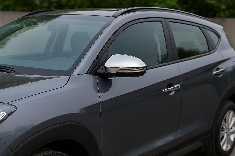 Hyundai Tucson TL 2016-2021 Mirror Covers (2 pcs, Stainless Steel) Image
