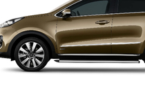 Kia Sportage 2015-2021 Door Mouldings Stainless Steel (4 pcs) photo 3