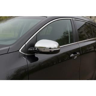 Mirror Covers (2 pcs, Stainless Steel) Kia Sportage 2015-2021 photo 1